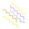 Fun Curly Straws Perfect for Kid's Parties. (10)