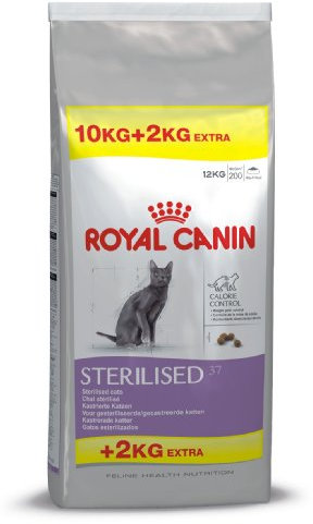 Royal Canin Feline Sterilised 37, 1er Pack (1 x 12 kg Packung)