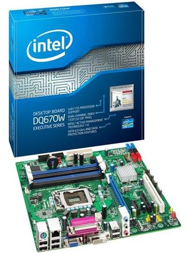 Intel DQ67OW LGA 1155 (Socket H2) Micro ATX - Scheda madre 1066,1333 MHz, Dual 1,5 V, 32 GB, Intel, Intel® Core™ i3, Intel Core i5, Intel Core i7