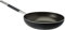 Agnelli pots ALSC111BSSPIC32 Alblack High Countertop in alluminio, nero, spessore 3 mm, fondo a induzione da 8 mm, con manico tubolare in acciaio inossidabile «Cool», 32 cm