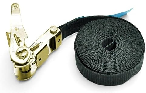 Riggatec Zurrgurt mit Ratsche, 1-teilig, 35mm, Länge: 06.0m, 2000kg