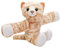 Wild Republic 19566 Huggers Schnapparmband Kuscheltier, Plüschtier, Katze 20 cm