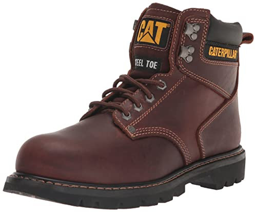 Caterpillar Second Shift Steel Toe Uomo US 8.5 Beige UK 7.5 EU 41.5