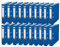 Leitz Qualitäts-Ordner 180° Plastik, 20er Pack, A4, Schmal, Nacht-Blau, 5.2 cm Rückenbreite, PP-laminierter Einband, 10155085