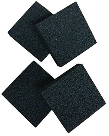 Finest-Filters Pack of 4 Compatible Carbon Filter Pads to fit Juwel Compact Filters