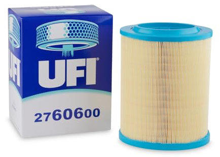 UFI Filters, Filtro Aria 27.606.00, Filtro Aria per Ricambio, Adatto a Auto, Applicabile su Diversi Modelli Alfa Romeo Alfa 159, Brera e Spider