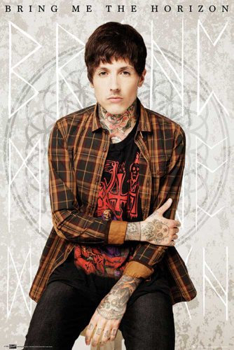 empireposter Bring me The Horizon Oli Musikposter Metal Hardrock Deathcore Metalcore 61x91,5 cm