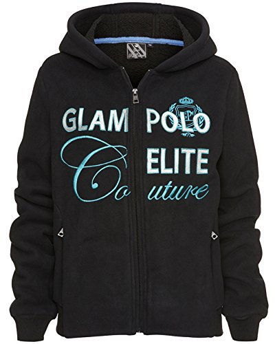HV Crown - Fleece Jack Caliente CROWN - Fleecejacke / Reiterjacke / Reitjacke - Schwarz - S