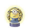Ravensburger 12168 Minions, 3D-PuzzleBall Nachtlicht, 72 Teile Puzzle