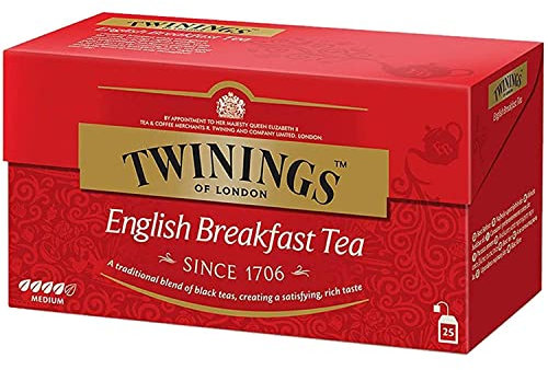 Twinings Té English Breakfast, 25 Bolsitas