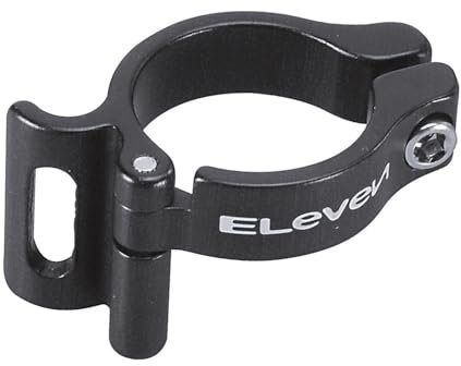 Eleven fascetta deragliatore alluminio diam. 31,8mm nero