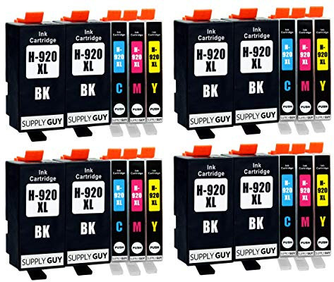 Supply Guy 20 Druckerpatronen kompatibel mit HP 920 XL 920XL HP920XL C2N92AE passend für HP OfficeJet 6000 6500 6500a 6500a Plus 7000 7500a