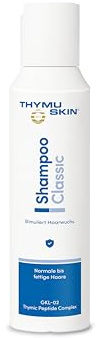 THYMUSKIN Classic Shampoo (1 x 100 ml) | Pflegeshampoo für normale & fettige Haare. Stimuliert den Haarwuchs.