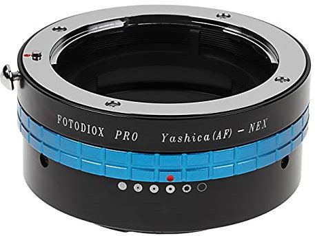 Fotodiox Pro Lens Mount Adapter Compatible with Yashica 230 AF Lenses on Sony E-Mount Cameras