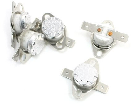 sourcing map 5 x normal geschlossen 200 Celsius temperaturgesteuerter Schalter 250V 10A