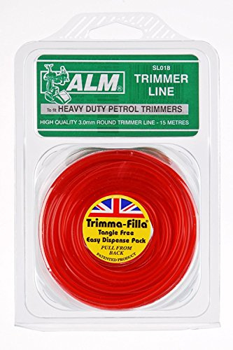 2 x ALM SL018 strimmer cutting line 3.0mm x 15m to fit all heavy duty petrol trimmers