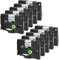 superink kompatibel Schwarz auf Weiß TZ211 tz-211 TZE211 TZe 211 Label Tape für Brother P-Touch gl-100 PT200 10 PK TZ211 weiß