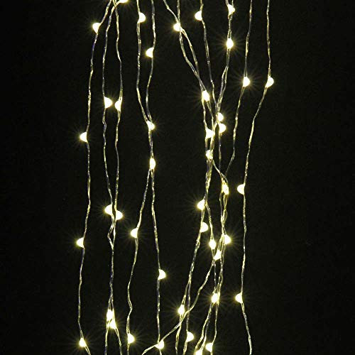 Kaemingk GUIRNALDA MICRO LED 190cm 640 LEDS EFECTO FLASH LUZ CALIDA 6,9m