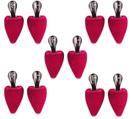 Die Schuhanzieher 5 Paar Set – Schaumstoff Schuhspanner mit Griff – Form spitz – Made in Germany – z2479(39-42)