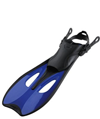 Speedo verstellbar Dive Fin, blau