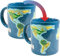 Unemployed Philosophers Guild Klimawandel Kaffeebecher, Keramik, Mehrfarbig, 300 ml