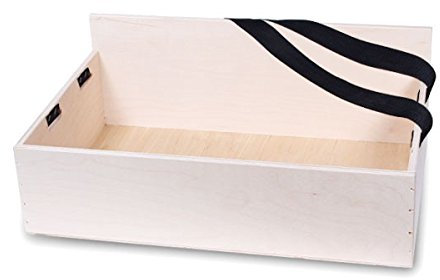 Alsino Bauchladen Junggesellinnenabschied Holz JGA Frauen Accessoires - 40x26x10 cm, handgefertigt, stabil & mit Gurt - Gurtlänge: 160 cm