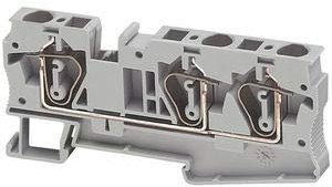 Schneider elec pbt - sys 40 65 - Borne raccord Ressort 2 Pont 6mm2 Gris