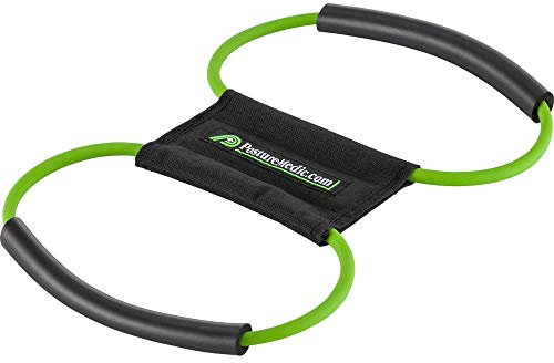 Posture Medic ORIGINAL 3in1 Rücken Geradehalter Haltungstrainer Bandage für Haltungskorrektur Stabilisierung von Schulter und Nacken I belastungsreduzierend für eine gerade Körperhaltung M (Grün)