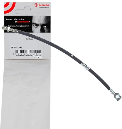 Brembo T 59 022 Bremsschlauch | Kompatibel mit: OPEL OMEGA A, OMEGA A Caravan, OMEGA B, OMEGA B Caravan, SENATOR B