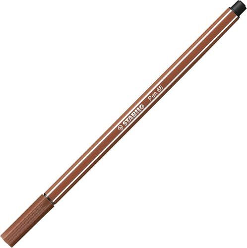 STABILO Pen 68 – Lot de 1 Filzstifte mittlere Spitze, Sanguina