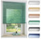 ourdeco® Aluminium-Jalousie / 110 x 220 Mint (Breite x Höhe) / Montage an Wand oder Decke, Premium Alu-Jalousie