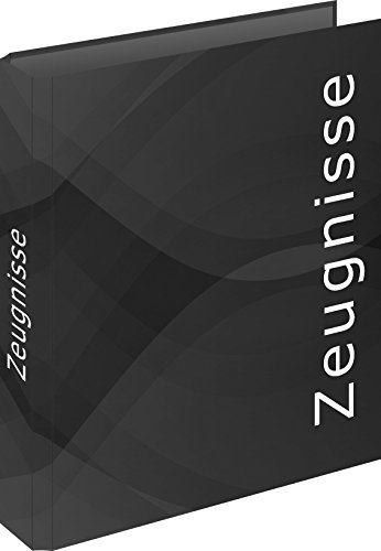 RNK 46543 Zeugnisringbuch A4 carbon black