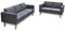 vidaXL Sofa Stoffsofa Polstersofa 5-Sitzer Loungesofa Couch Holz Sitzmöbel Möbel