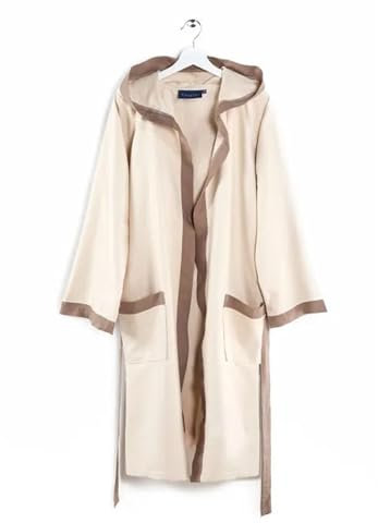 CALEFFI - Accappatoio Uomo Donna Microfibra Morbido Leggero Assorbente Accappatoio Donna Uomo Rapida Asciugatura, Accappatoio Microfibra Cappuccio Tasche Cintura con Passanti e Gancio + Bag Coordinata