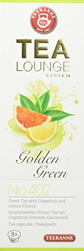 TEEKANNE TEALOUNGE System Golden Green No. 402, 6er Pack (6 x 12 g)