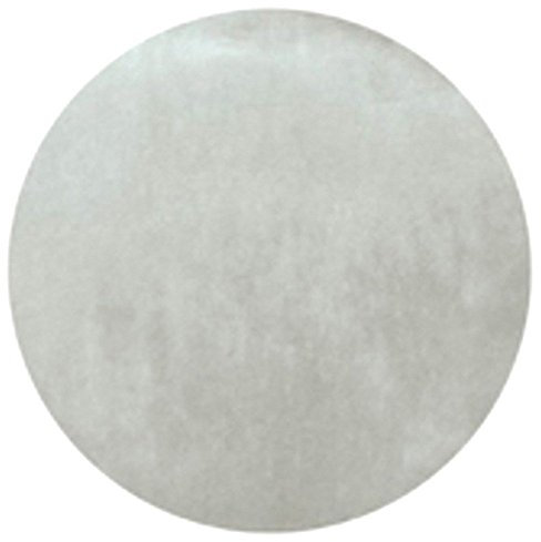 50 Platzsets aus feinem Vlies, Rund 34 cm, Grau by Santex