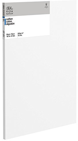 Winsor & Newton 6201074 - Keilrahmen Classic 3-fach grundiert 350 g/m², Leistendicke 19 mm, Baumwolle - 50 x 70 cm