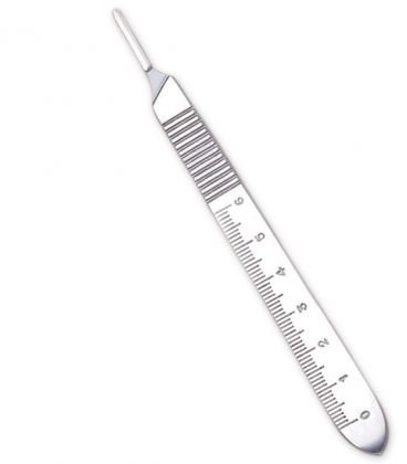 MKC®-Skalpell No.3 Griff - Rostfreier Stahl - Nummer 3