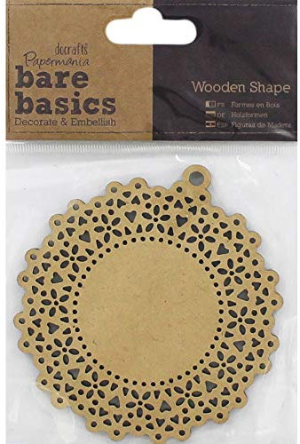 Bare Basics Wooden Doily Shape