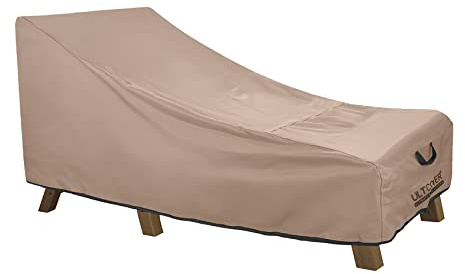 ULT Bezug 100% wasserdichte Terrassenliege Gartenstuhl-Abdeckung strapazierfähig Outdoor Veranda Chaise Lounge Überzug, 68(L) x30(W) x30(H)