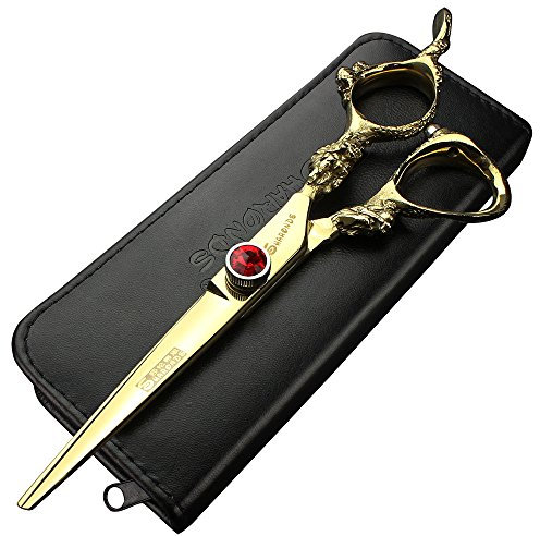 Friseurschere Friseurschere Friseurschere Superscharfe Friseurschere 6 /7/8/9 Zoll Schere zum Schneiden von Haaren, stabiles Handgefühl