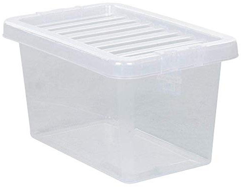 Wham Plastic Storage Boxes - Pack Of 10 (7 Litre)