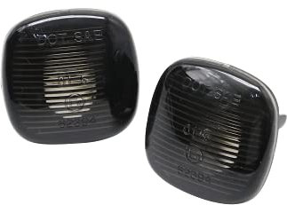 Kompatibel mit A3 8L A4 B5 A6 Für Skoda Octavia Seitenblinker Blinker Schwarz Set