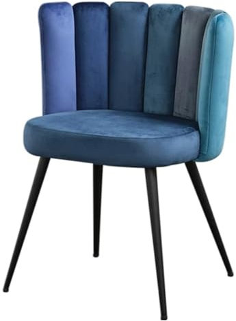 KAWOLA Polsterstuhl Esszimmerstuhl JADA - Moderne Esszimmerstühle, Schreibtischstuhl Samt Gepolstert, Küchenstuhl mit Armlehne, Stilvoller Stuhl für Esszimmer & Schminktisch