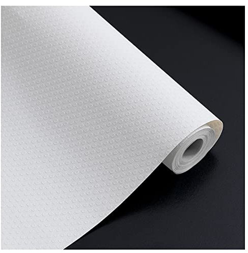 YTGZS Schubladenmatte Eva Antirutschmatte Schubladen Wasserfest Schubladeneinlage Zuschneidbare Kühlschrankmatte 60cmx300cm,4 Farben Erhältlich,Weiß