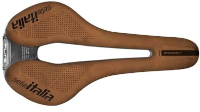 Selle NOVUS EVO Boost Kit Carbonio SuperFlow marron - L3
