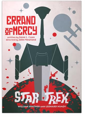 Displate Star Trek Metallposter Star Trek Poster Star Trek Geschenke Star Trek Game Poster Star Trek Deko Star Trek - Tos Episodes Posters Errand of Mercy Poster 32x45cm