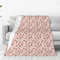 Niedliche Fleece-Decke mit Weihnachtsmotiven, warme Decke für Couch, ultraweiche Micro-Fleece-Decke, verschiedene Größen