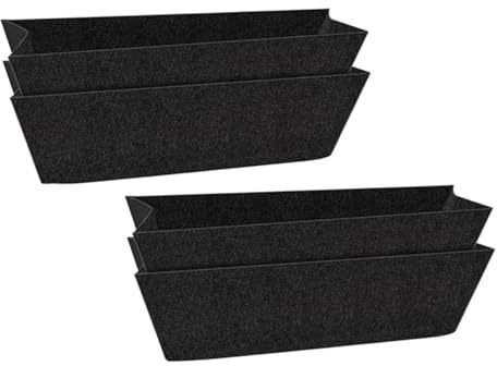 FONDOTIN Umweltfreundlicher Filzeinsatz - 4 Stück Für Gartentopfeinsatz Topfeinsatz Für Pflanzen Balkon-blumentopfeinsatz
