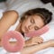 UKTYUAS Piercing Kissen Mit Loch,Für Ohr Gegen Ohrenschmerzen,Donut Kissen,Ohrkissen,Sleepingring Für Seitenschläfer Zur Schmerzlinderung Im Ohr,Kissen Seitenschläfer,Donut Ohrenkissen (Light Pink)